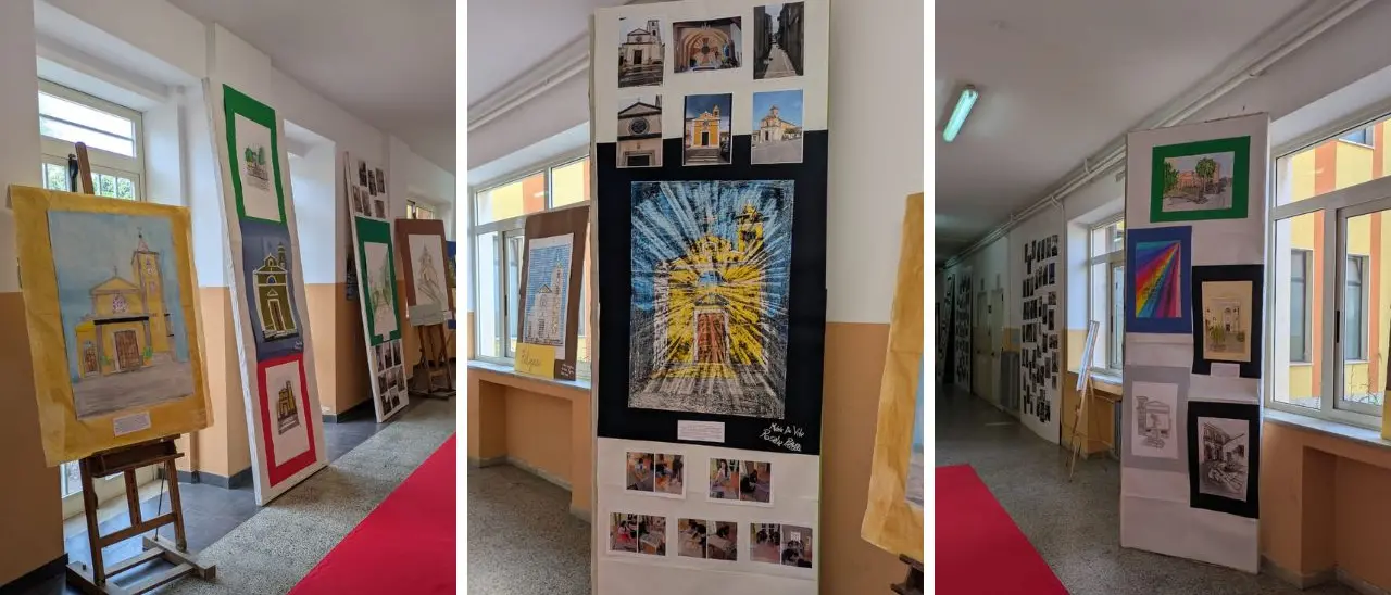 Gli alunni dell'Istituto comprensivo di Sant'Onofrio raccontano il territorio con le loro opere \"Sulle ali della libertà\"