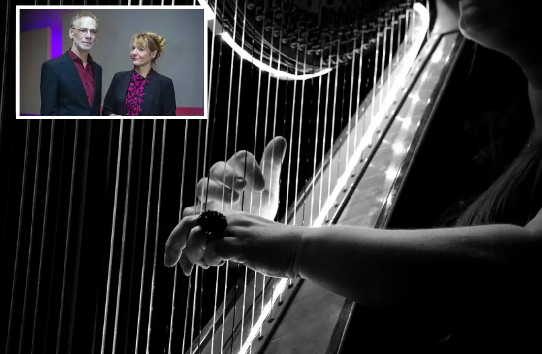 Arpa e percussioni, al Conservatorio Torrefranca di Vibo il concerto del duo Sacchi-Naso