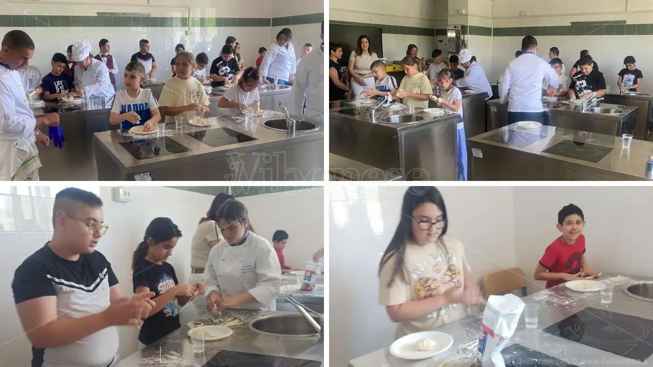 \"Mani in Pasta\" all'Alberghiero di Vibo Valentia: ultimo giorno di scuola all'insegna dell'inclusione e della solidarietà
