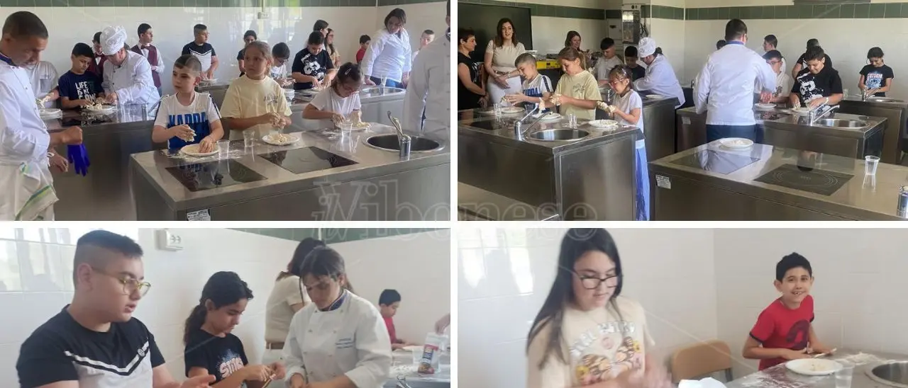 \"Mani in Pasta\" all'Alberghiero di Vibo Valentia: ultimo giorno di scuola all'insegna dell'inclusione e della solidarietà
