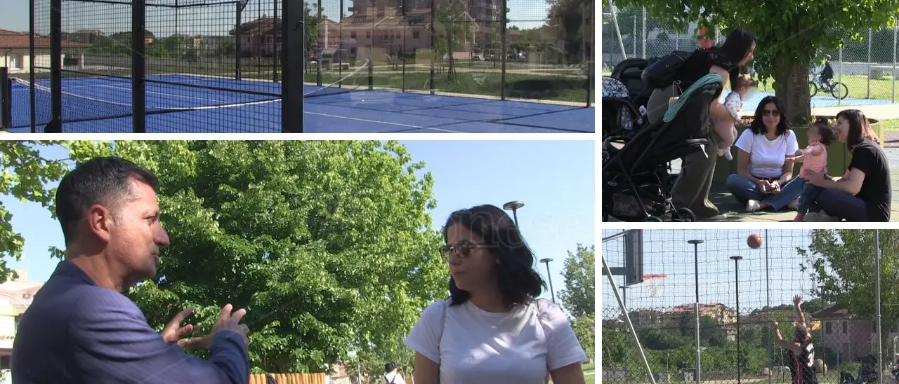 Bello, bellissimo, ma che casino il nuovo parco di via Feudotto: con l’assessore Soriano tra i residenti del quartiere che ha cambiato faccia
