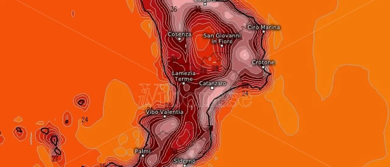 Meteo Vibonese, in arrivo l'anticiclone africano che porterà un'ondata di caldo