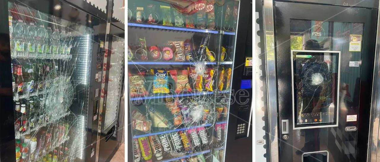 Mileto, gli sfasciano a martellate il negozio inaugurato poche ore prima: «Gli dovevo chiedere il permesso? No, riparo tutto e riparto»