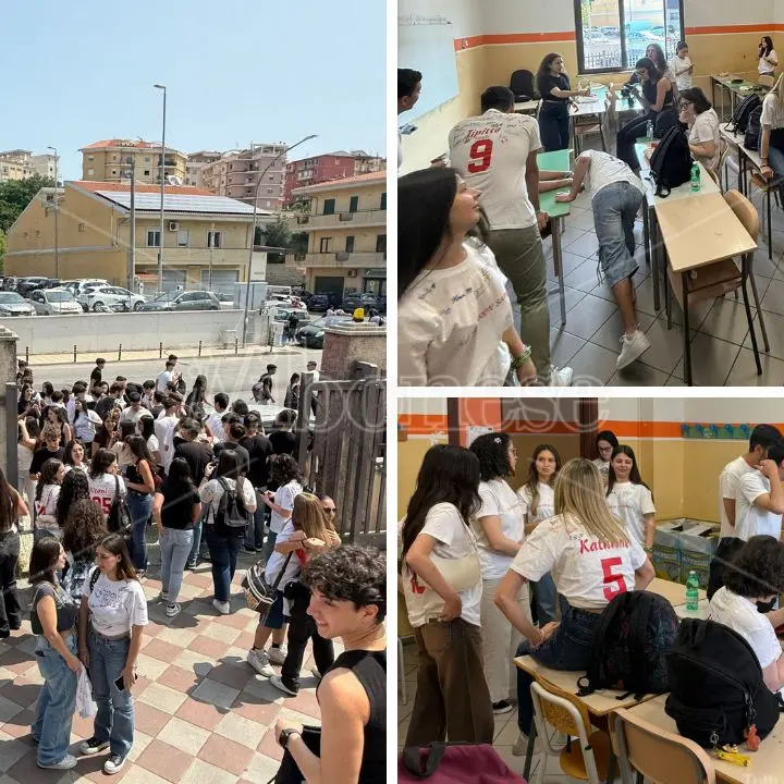 Vibo, l’ultimo giorno di scuola nel racconto di una maturanda del Berto: «Ora siamo noi quelli “grandi” ma quante lacrime»
