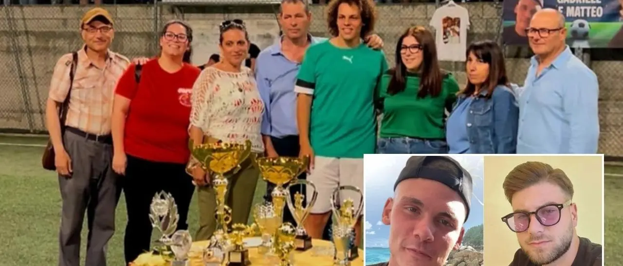 Bivona, un torneo di calcetto per ricordare Gabriele e Matteo. Le emozioni dei familiari: «Siete nel sorriso di tutti quelli che sono qui»