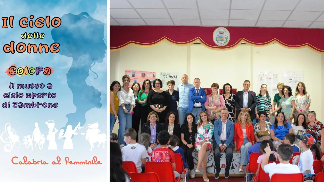Chiusura dell'anno scolastico a Zambrone: presentata l'opera \"Il cielo delle donne\", un viaggio illustrato tra le eroine di Calabria