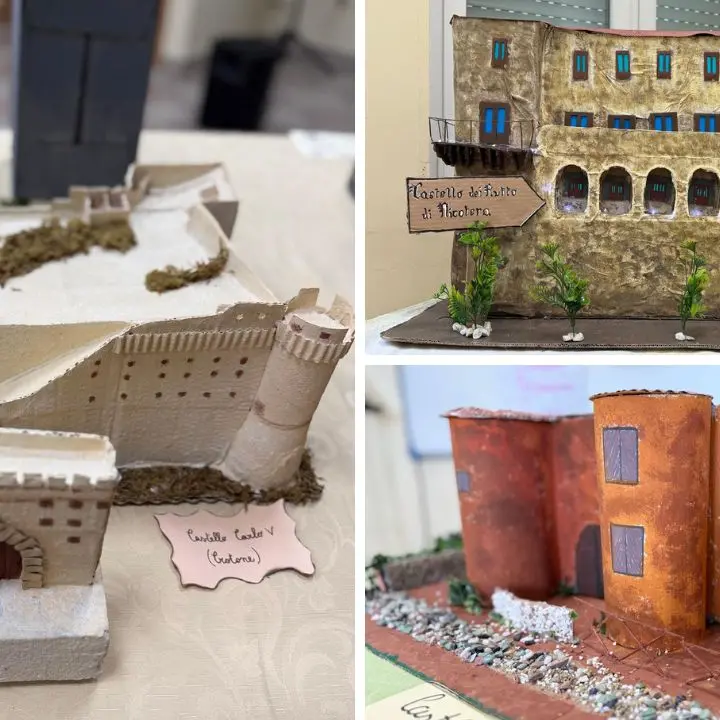 Limbadi, gli alunni della scuola media presentano la mostra su castelli e torri calabresi