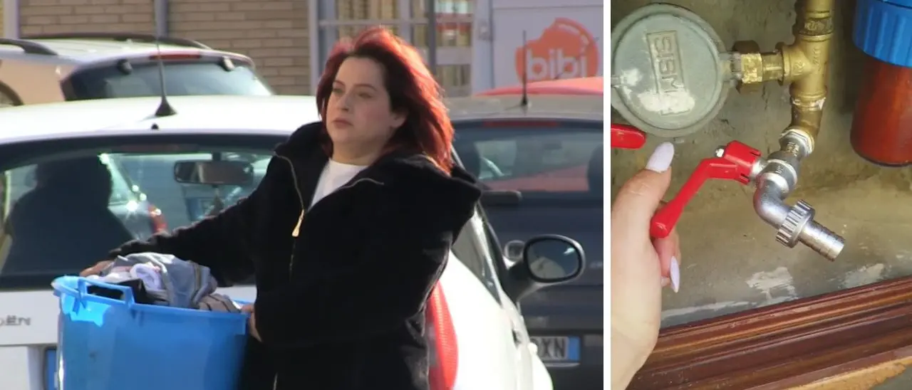 «Mi trasferisco al Comune finché non torna l’acqua», a Vibo è ancora emergenza: nuova protesta della donna che portò i panni a lavare in Municipio