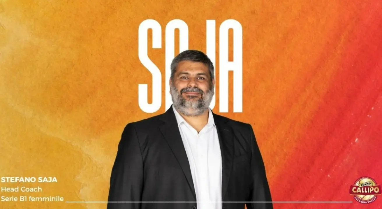 Nuovo corso in panchina per la Tonno Callipo: è Stefano Saja il nuovo allenatore