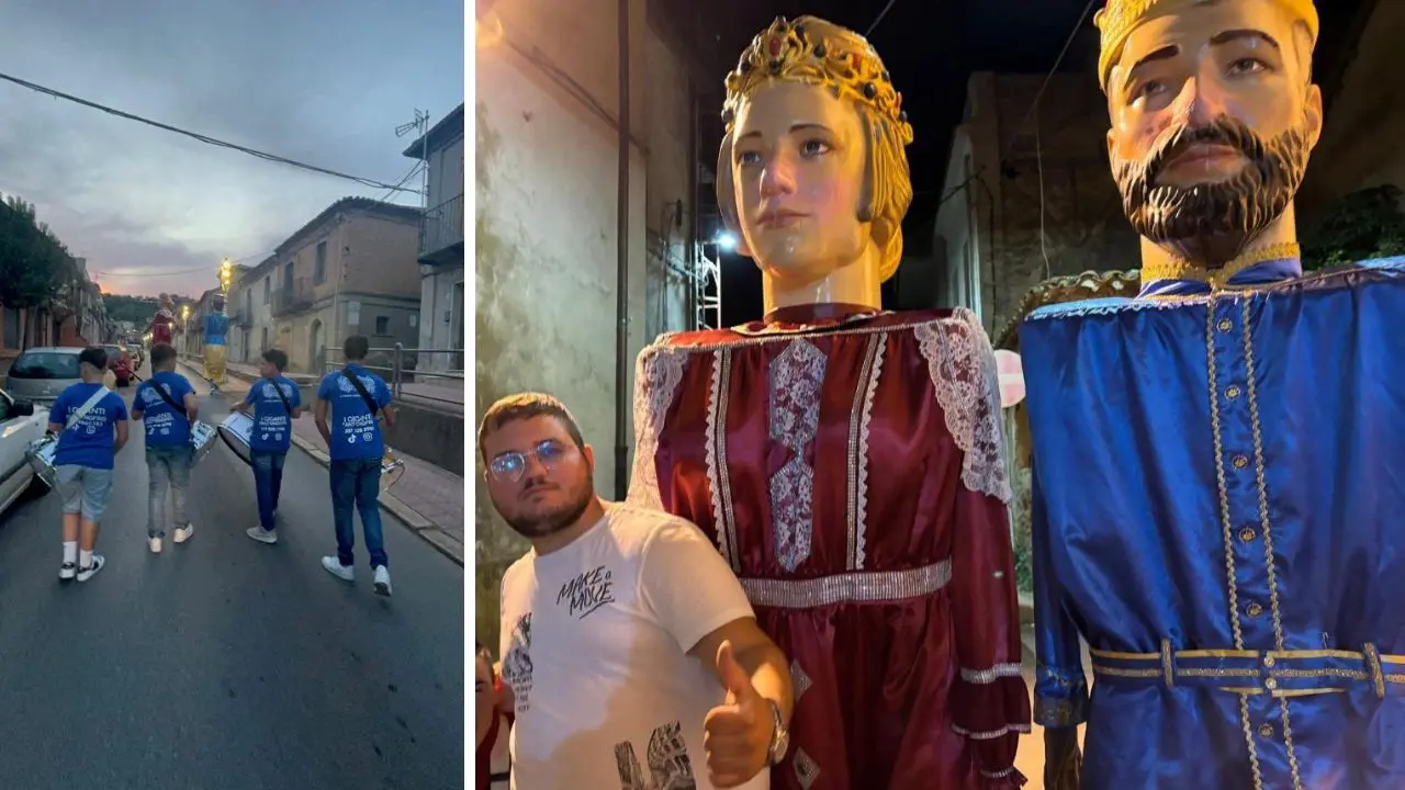 A Sant'Onofrio i Giganti ballano sulle gambe di chi protegge l’identità culturale: 5 giovani impegnati a mantenere viva la tradizione