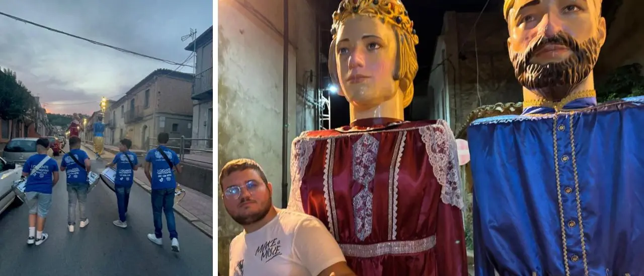 A Sant'Onofrio i Giganti ballano sulle gambe di chi protegge l’identità culturale: 5 giovani impegnati a mantenere viva la tradizione