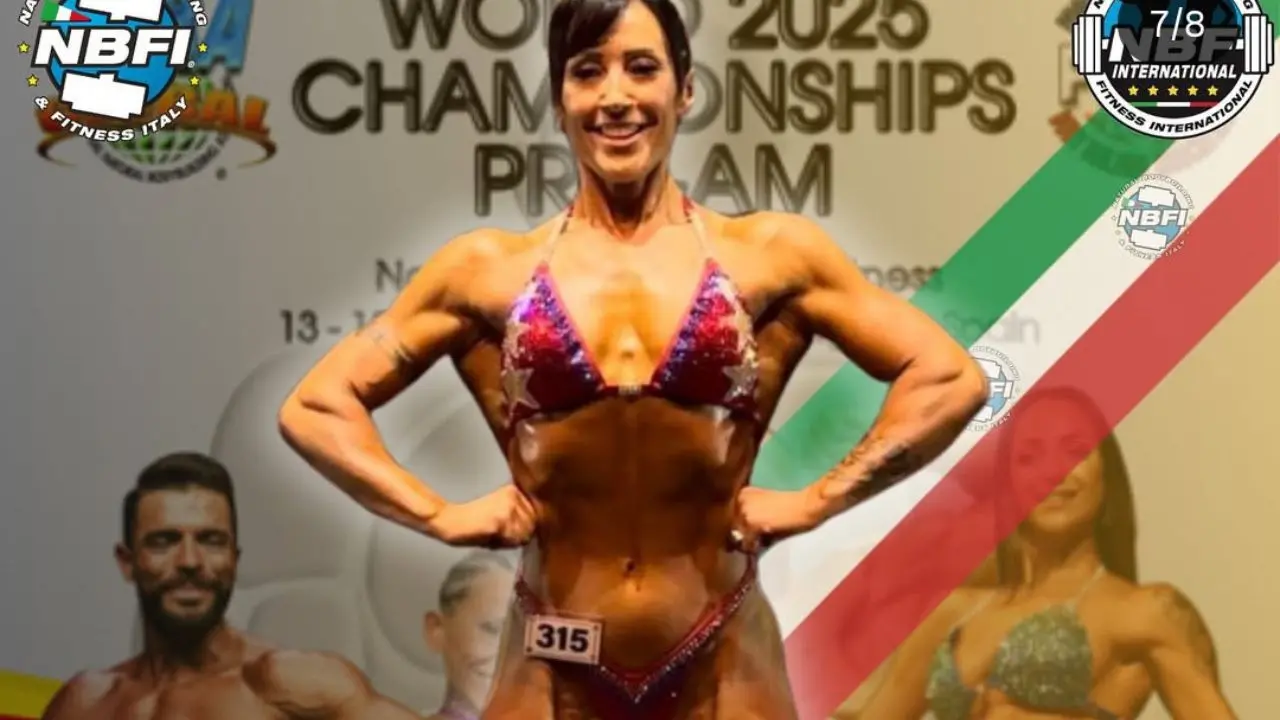 Vicesindaco di San Gregorio e anche bodybuilder: Sara Suriano vola ai mondiali in Spagna: «Onorata di rappresentare l'Italia»