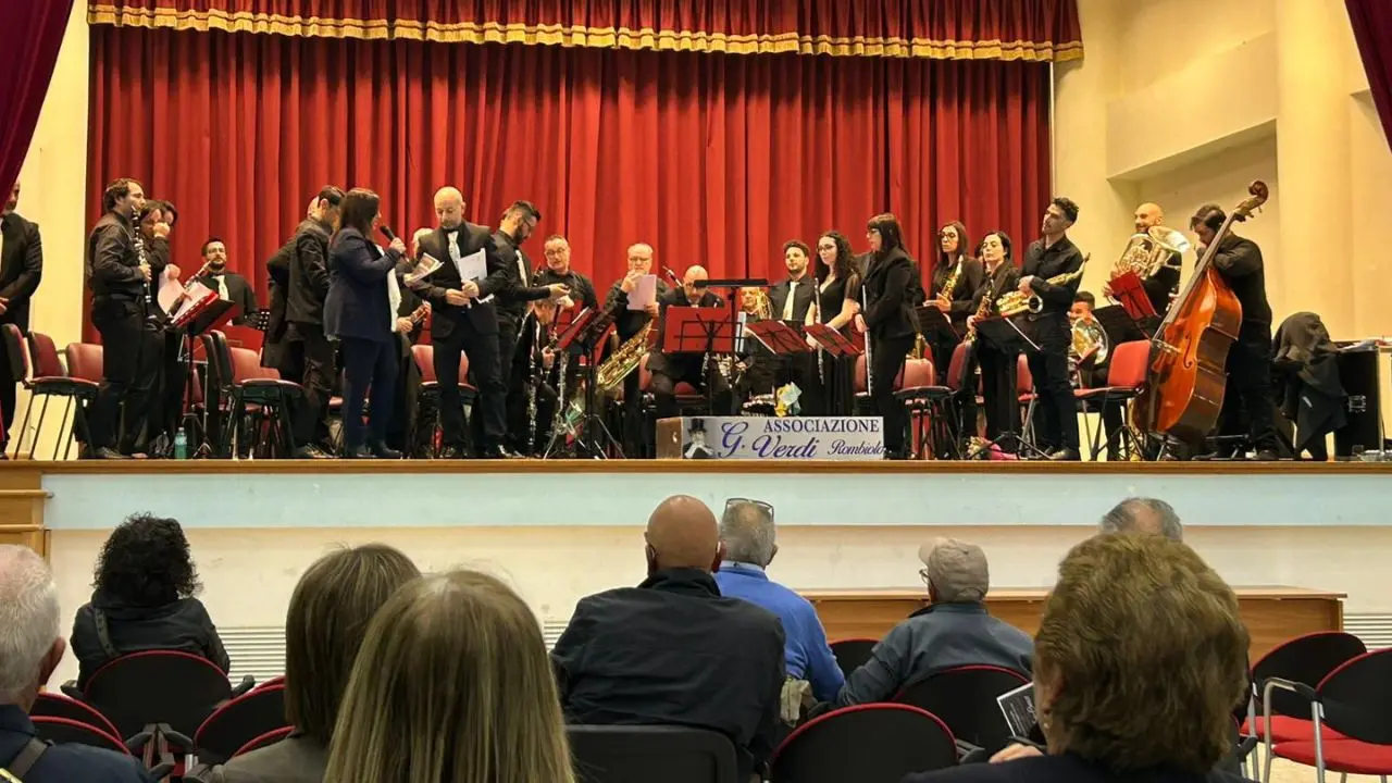 Rombiolo, musica e giovani talenti calabresi protagonisti al corso intensivo di direzione e concerto della Banda \"G. Verdi\"