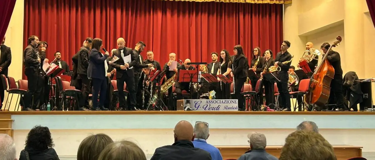 Rombiolo, musica e giovani talenti calabresi protagonisti al corso intensivo di direzione e concerto della Banda \"G. Verdi\"