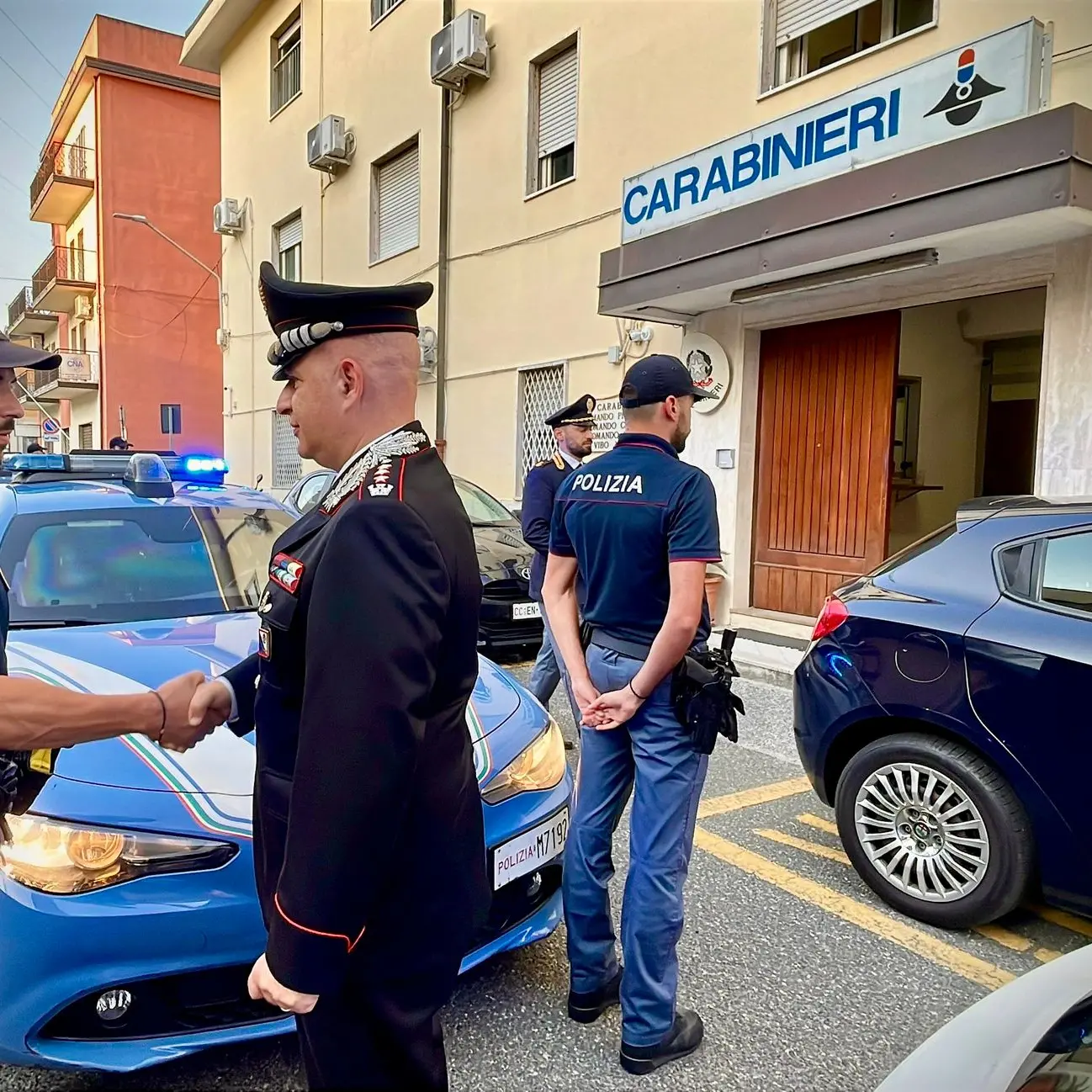 Vibo, la Questura esprime il suo cordoglio ai carabinieri per la morte in servizio del brigadiere Legrottaglie
