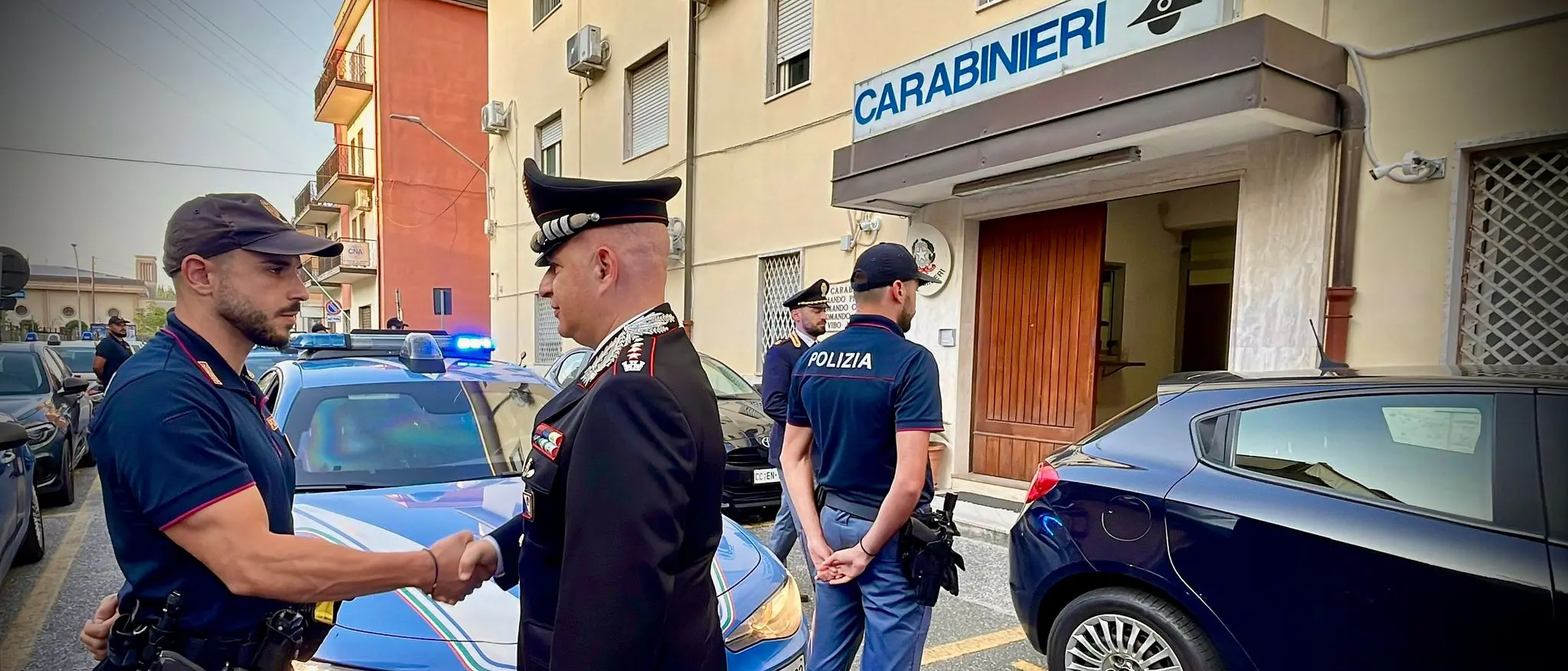 Vibo, la Questura esprime il suo cordoglio ai carabinieri per la morte in servizio del brigadiere Legrottaglie