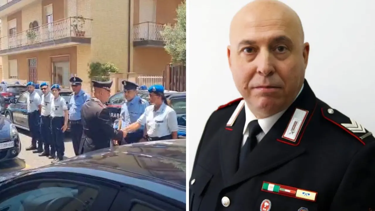 Vibo, la Polizia penitenziaria si stringe attorno ai carabinieri in memoria del brigadiere Legrottaglie ucciso in Puglia