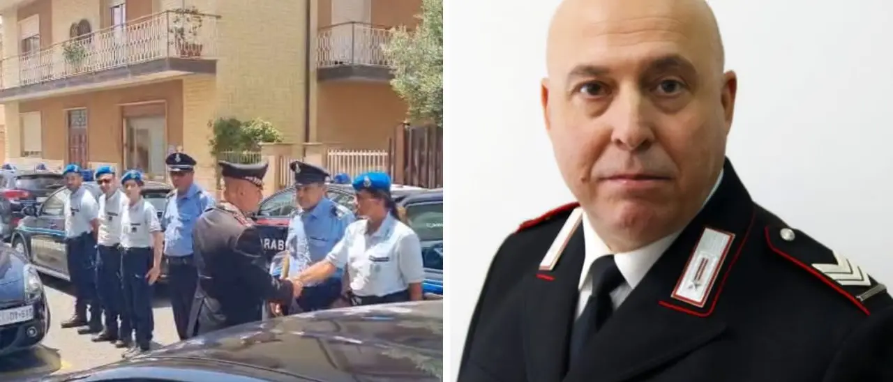 Vibo, la Polizia penitenziaria si stringe attorno ai carabinieri in memoria del brigadiere Legrottaglie ucciso in Puglia