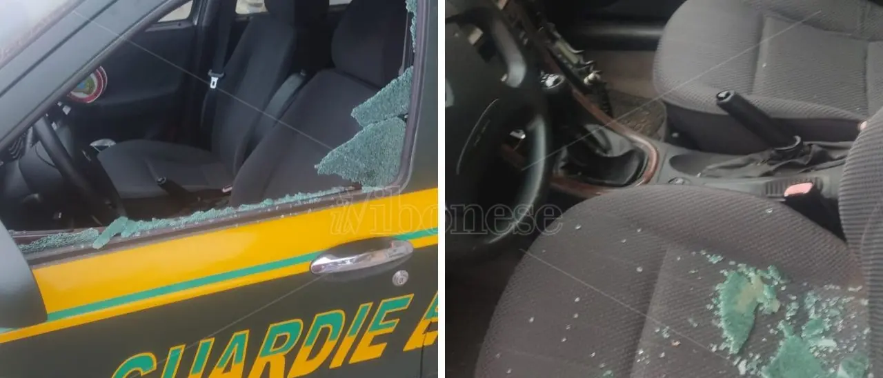 Vandali in azione a Vena di Jonadi, danneggiata l’auto delle guardie ecozoofile Anpana Gepa