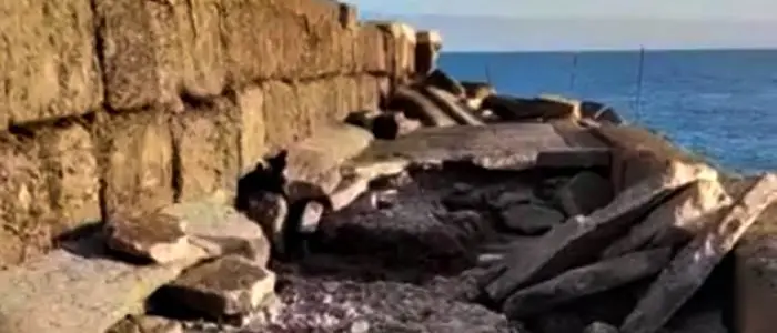 Briatico, il porticciolo dei pescatori devastato dalle mareggiate - Video