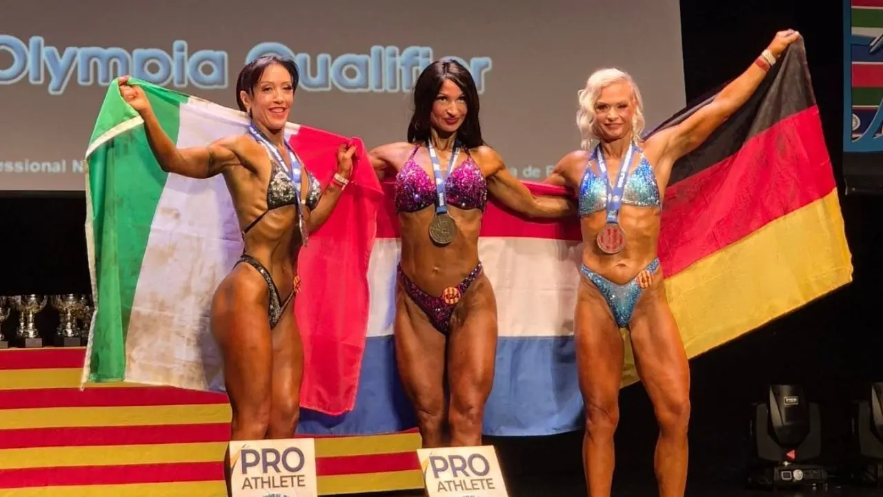 Body Building, la vibonese Sara Suriano trionfa in Spagna e diventa campionessa del mondo: «Se chiudo gli occhi ancora non ci credo»