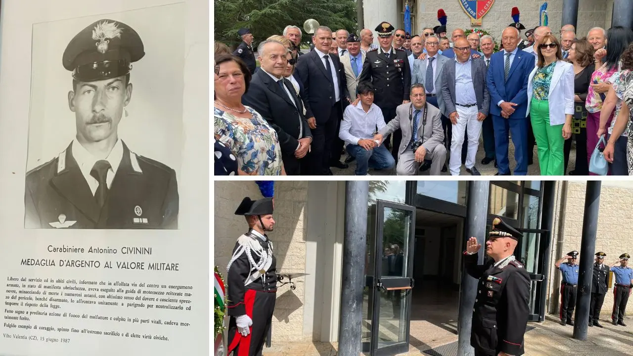 I carabinieri in pensione della Compagnia speciale si riuniscono a Vibo e ricordano il collega Civinini ucciso 38 anni fa