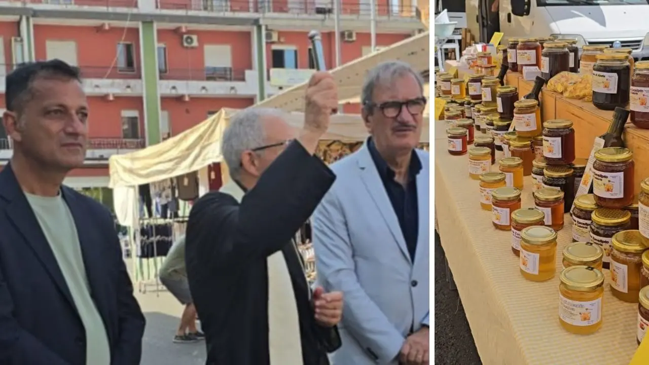 Inaugurato il mercatino rionale dell'Affaccio a Vibo, Romeo e Soriano: «Commercio di prossimità valorizza prodotti locali e quartiere»