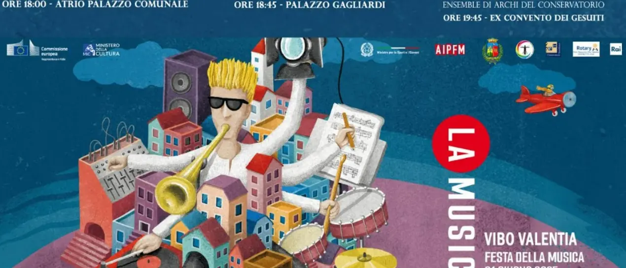 A Vibo tutto pronto per la Festa della musica: il programma degli appuntamenti
