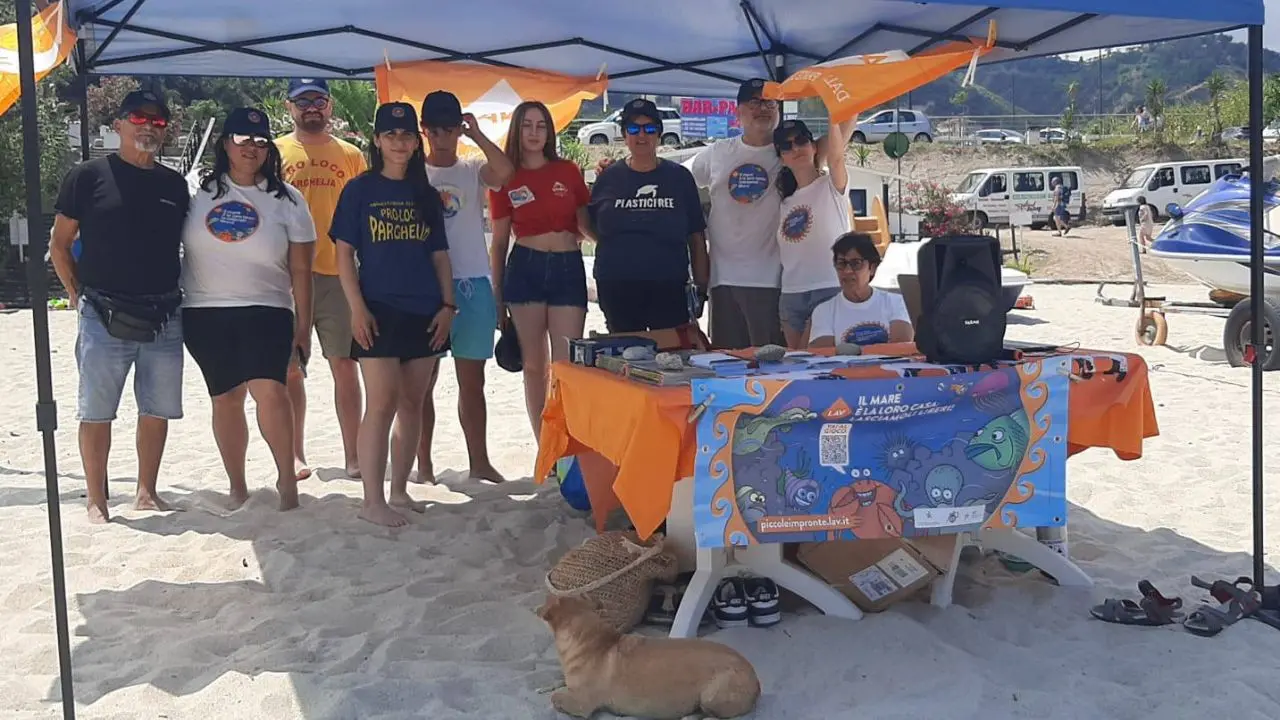 A Parghelia la prima tappa vibonese della campagna nazionale di Lav \"Il mare è la loro casa\"
