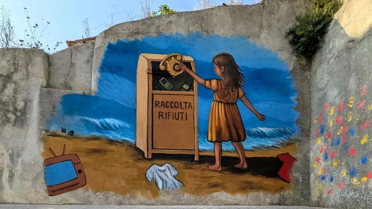 Jonadi, inaugurato a Nao il murale di Fortunato Pedullà in occasione della Giornata mondiale contro siccità e desertificazione