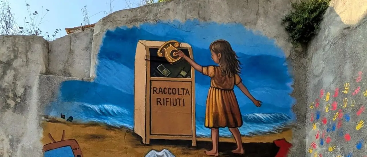 Jonadi, inaugurato a Nao il murale di Fortunato Pedullà in occasione della Giornata mondiale contro siccità e desertificazione