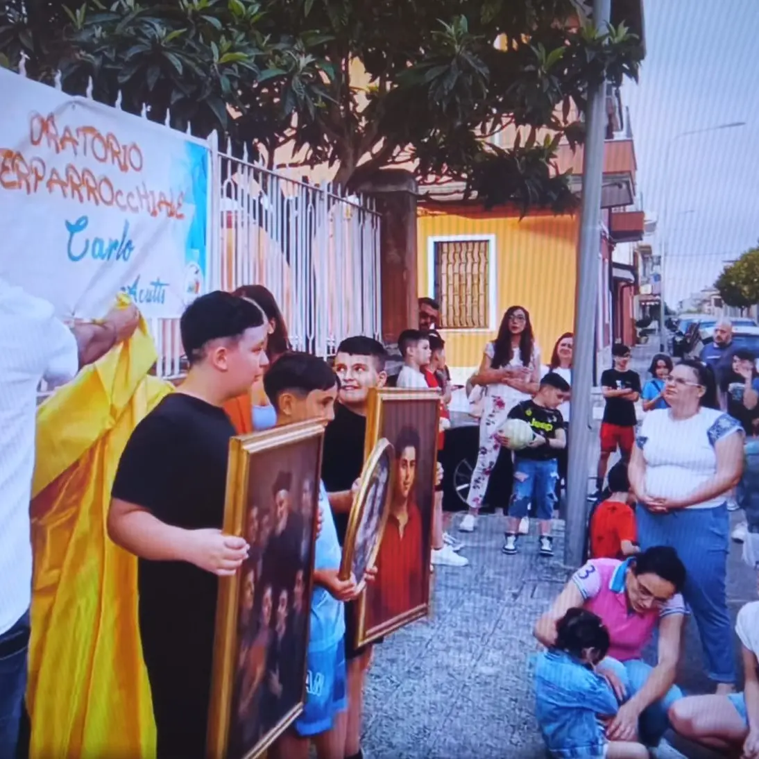 Mileto, inaugurato l'oratorio interparrocchiale intitolato a Carlo Acutis: il giovane a settembre sarà proclamato Santo da Papa Leone XIV