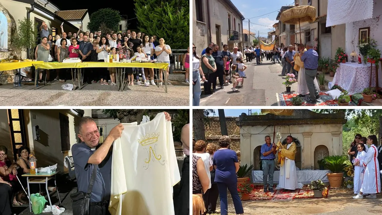 San Nicola de Legistis saluta il suo parroco don Michele Arena che lascia in \"eredità\" una somma per sistemare le campane