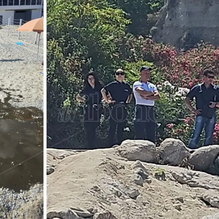 Tropea, pozzanghera di fogna in spiaggia: giornata di controlli dopo la denuncia di Piserà, ma la situazione resta critica