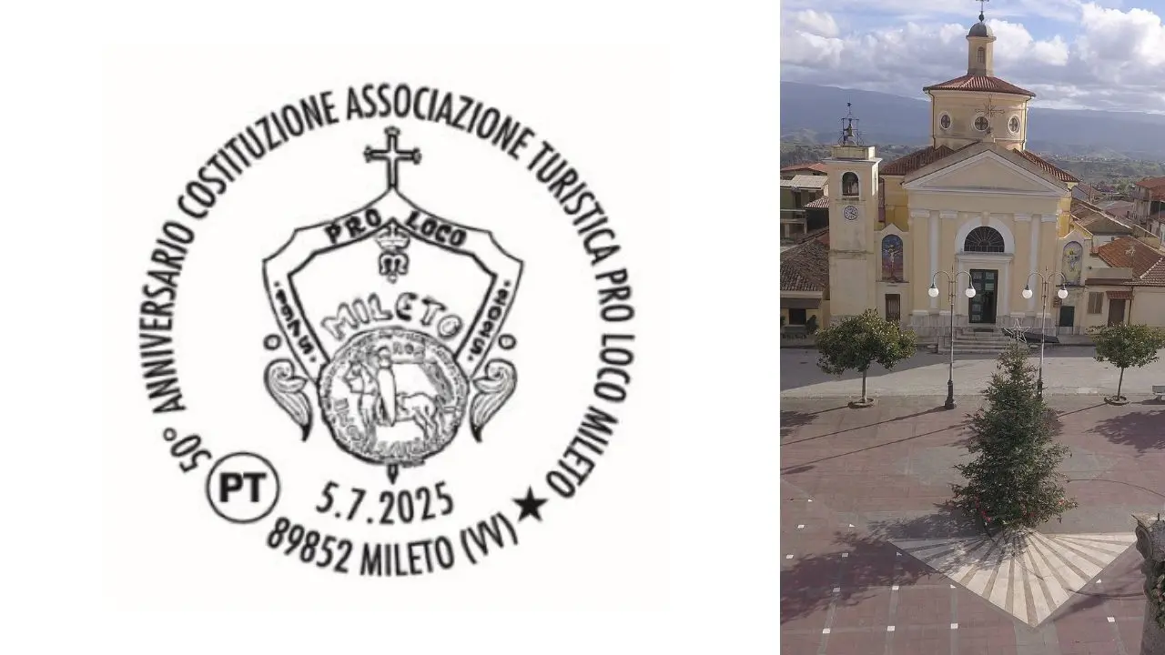 Mileto, la Pro loco compie 50 anni e festeggia con una serata di eventi e con uno speciale annullo filatelico