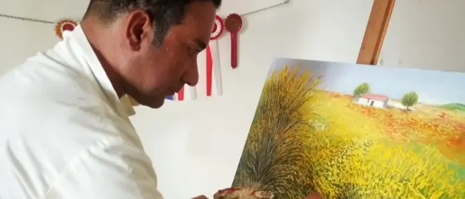 Artista vibonese mette le sue opere all’asta per l’ospedale Jazzolino