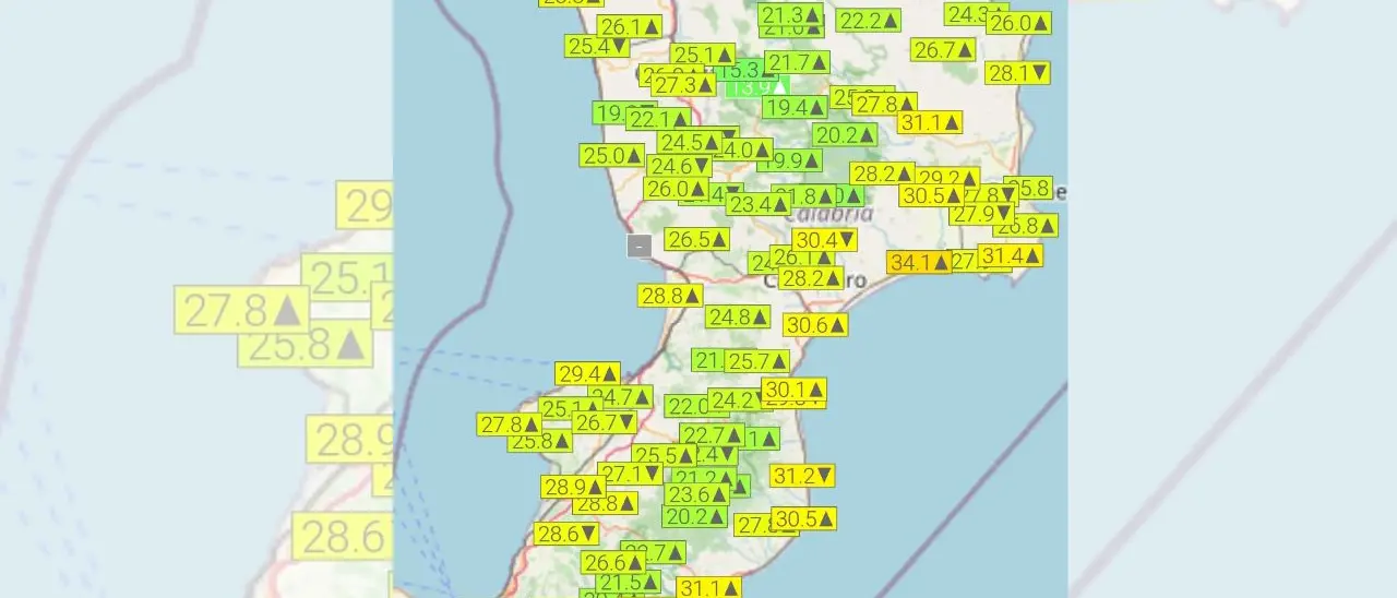 Meteo Vibonese, finalmente si respira un po’ (soprattutto di notte): nelle prossime ore calo delle temperature più deciso