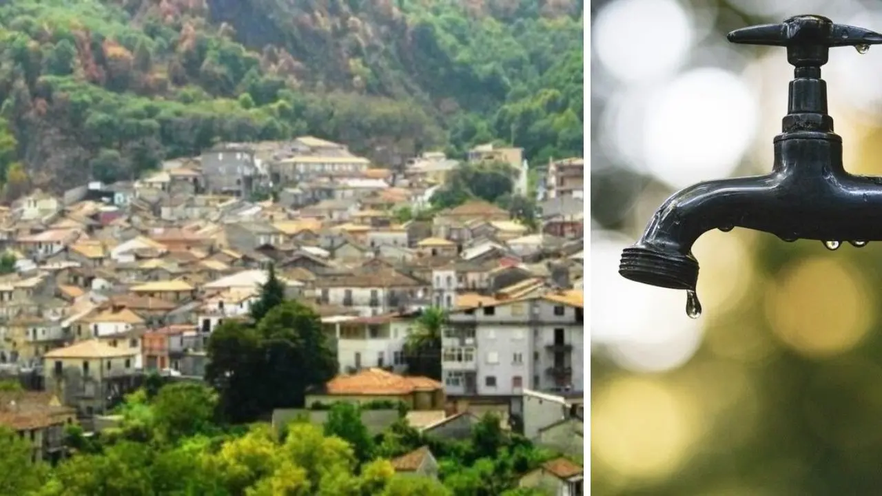 Gerocarne, ordinanza urgente contro lo spreco d'acqua: multe fino a 500 euro e interruzione del servizio per chi non rispetta le regole