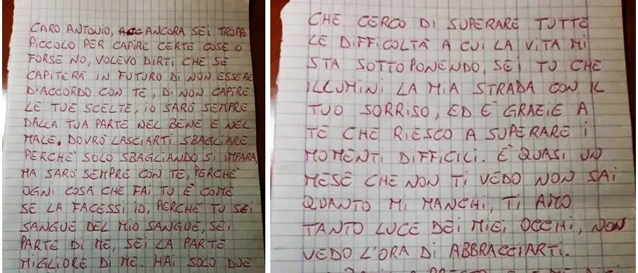 L'infermiere vibonese scrive al figlio lontano per i suoi 2 anni: \"Andrà tutto bene\"