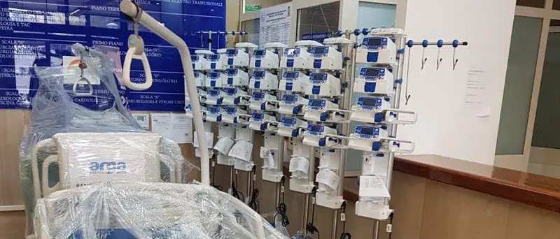 Coronavirus, donati due letti a Vibo per la terapia intensiva