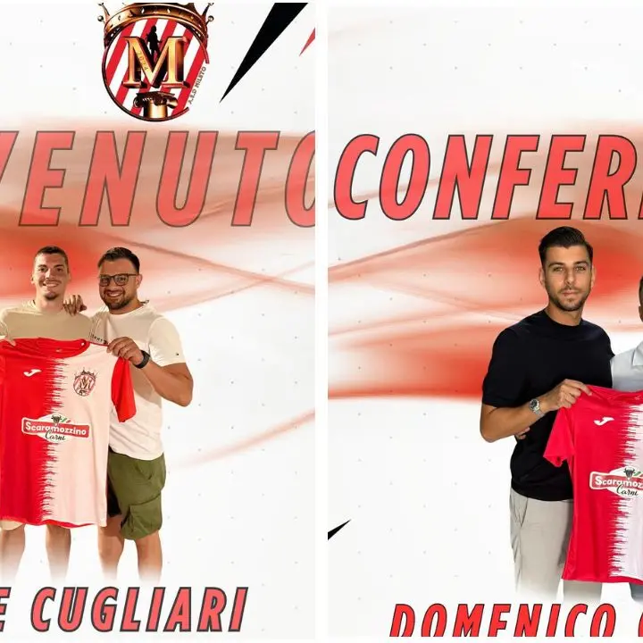 Dilettanti, l'Asd Mileto anima il mercato vibonese: preso il portiere Cugliari e rinnovo per il capitano Domenico Colace