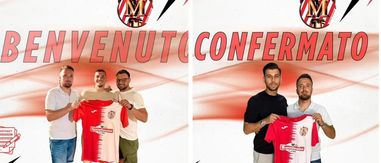 Dilettanti, l'Asd Mileto anima il mercato vibonese: preso il portiere Cugliari e rinnovo per il capitano Domenico Colace