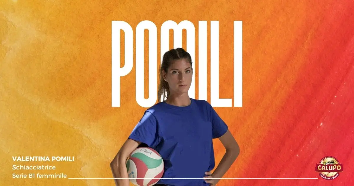 Pallavolo, rinforzo di peso per la Tonno Callipo con Valentina Pomili: 212 punti in A2 e tanta voglia di ricominciare in B1