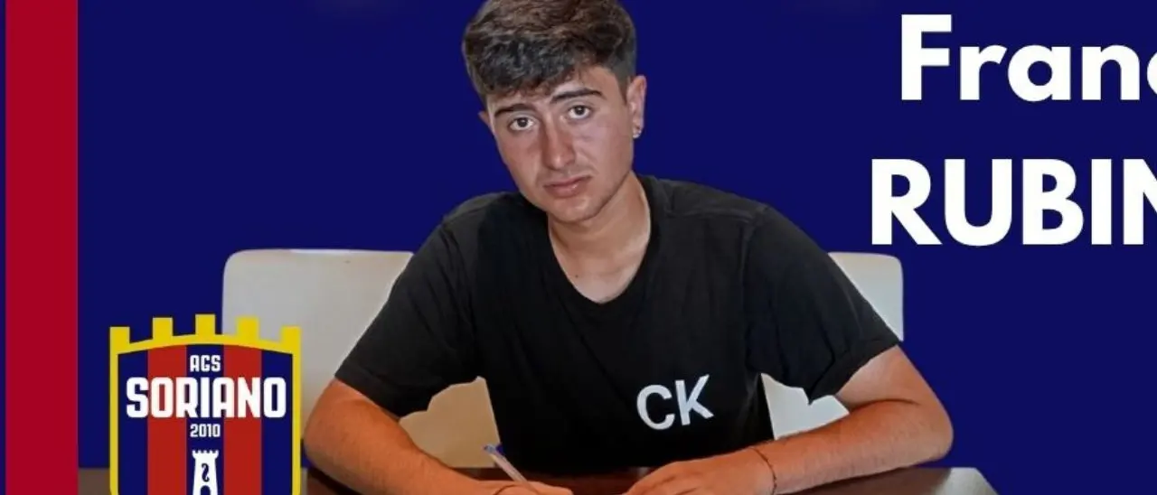 Dilettanti, l'Ags Soriano continua il suo rafforzamento sul mercato: ingaggiato il giovane portiere (classe 2006) Rubino