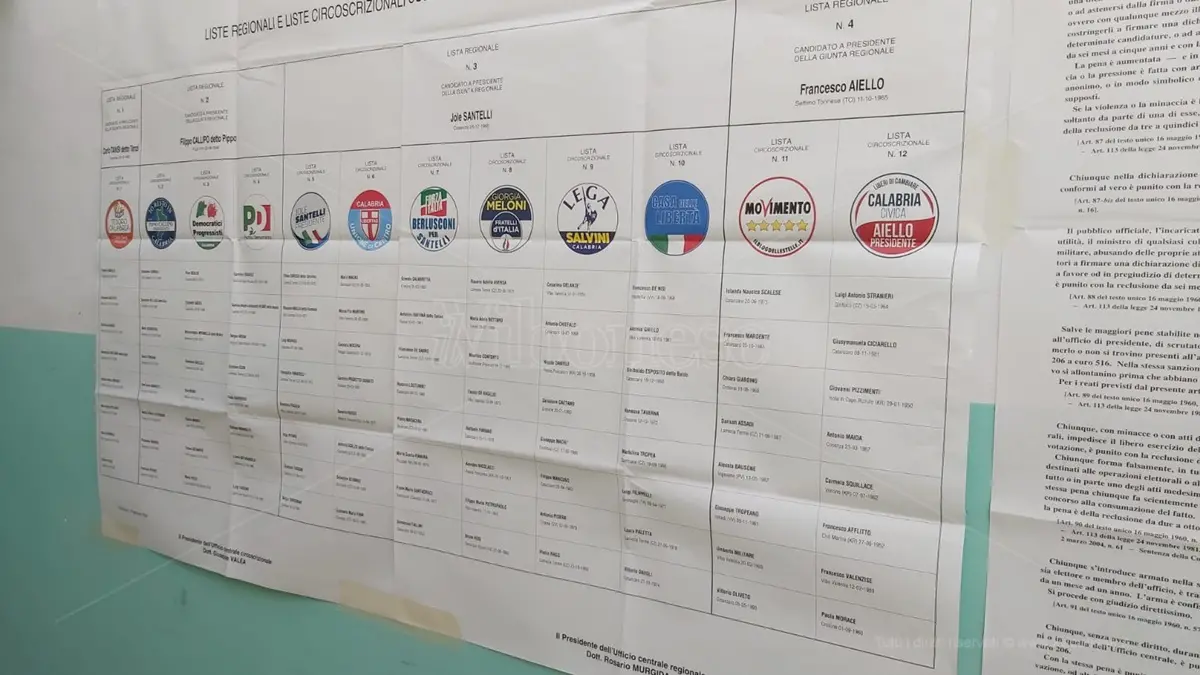 Regionali, sorpresa nel Vibonese: le liste più votate sono le perdenti