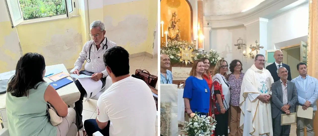 Cessaniti, la comunità di San Cono promuove la solidarietà con visite mediche gratuite grazie all'impegno dell'Ina