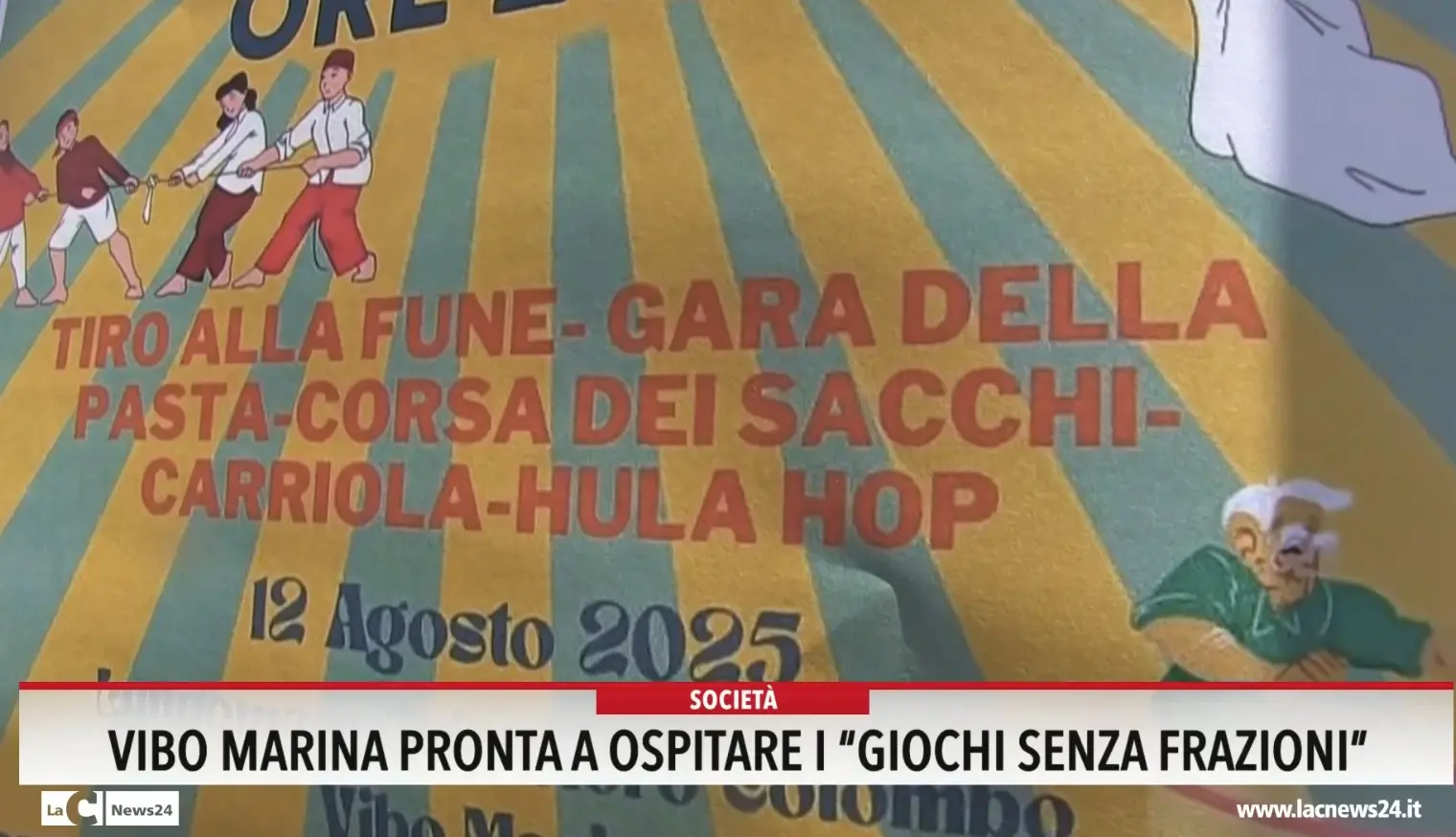 Vibo Marina pronta a ospitare i giochi senza frazioni