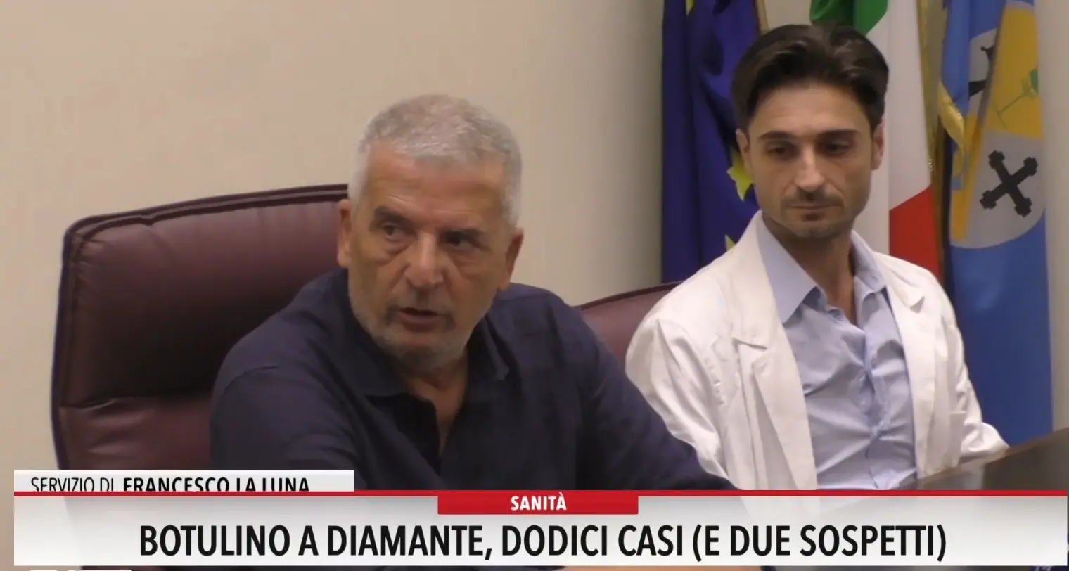 Botulino a Diamante, dodici casi e due sospetti