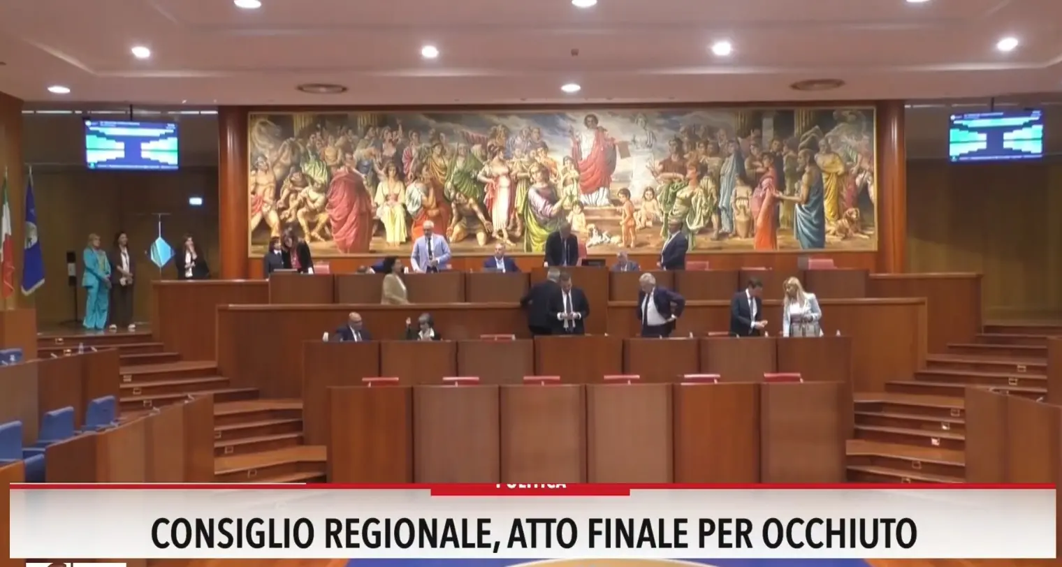 Consiglio Regionale, atto finale per Occhiuto