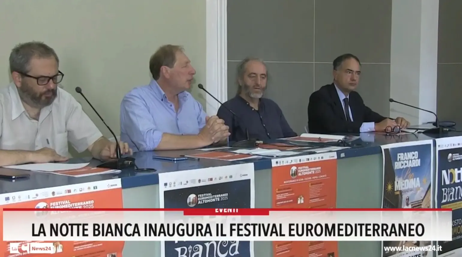 Altomonte, la notte Bianca inaugura il Festival euromediterraneo
